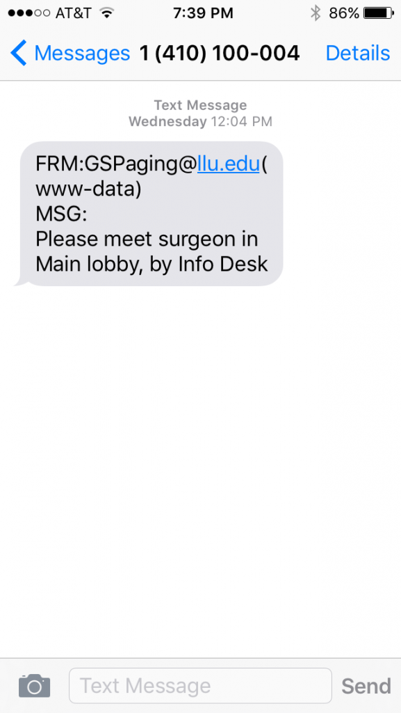 Text #4- this one sounds scary, but the surgeon warned me about it. Nothing to fear!