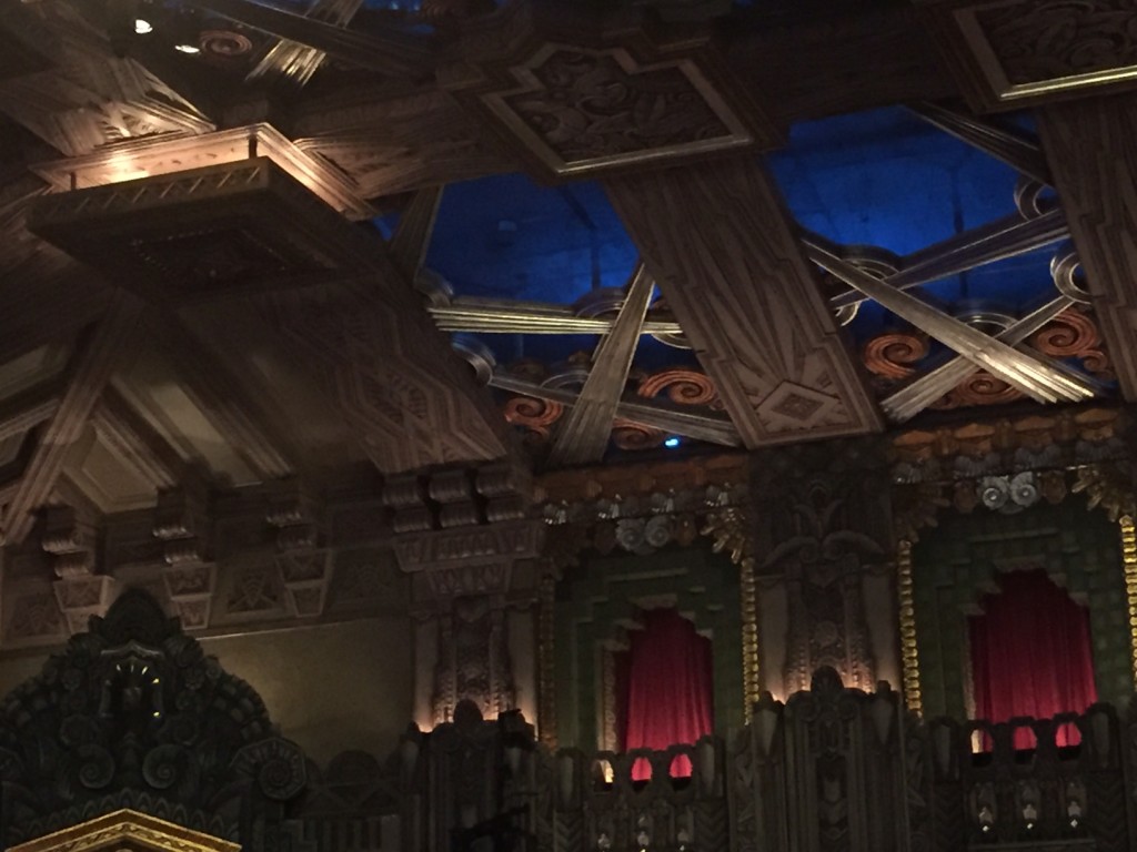 I have always loved the ceiling of the Pantages 